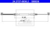 ATE 24.3727-0836.2 Cable, parking brake